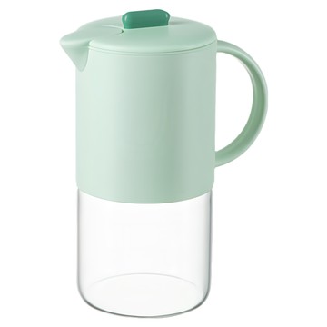 PINMOO 品沐 澄夏玻璃冷水壺  1個  1500ml  綠色