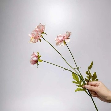 夏日森系小雛菊優雅粉仿真花花材(1入組)