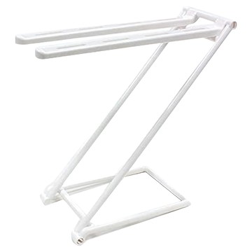 ECHO 塑膠抹布架 廚房收納 台灣現貨  22.5 x 10.1 x 21cm  Z型 白色  1個