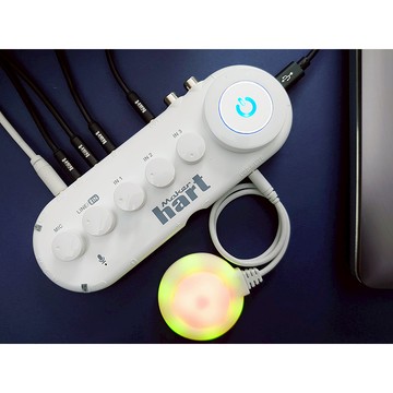 JUST COMBO V 藍牙小型混音器5 channels輸入,USB Audio 輸出,USB靜音模組,藍芽輸入輸出