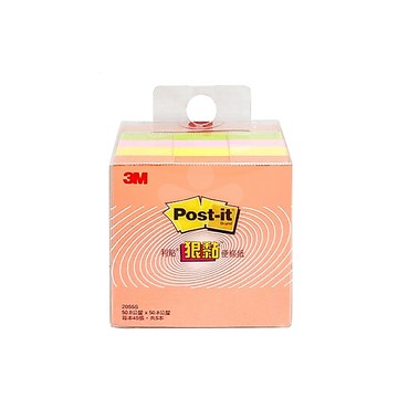 蝦皮隔日到貨 3M Post-it 利貼 狠黏可再貼便條紙-紙磚-2055S 墊腳石購物網