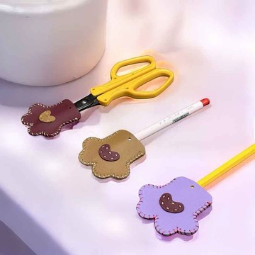 【TOPMAKER】皮革貓掌鉛筆筆蓋-筆套