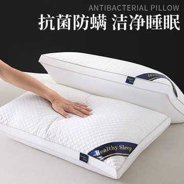 臺灣/現✨ 枕頭 酒店枕 記憶枕 午睡枕枕頭枕芯一對家用護頸椎助睡眠纖維枕酒店成人枕芯學生宿舍枕頭芯