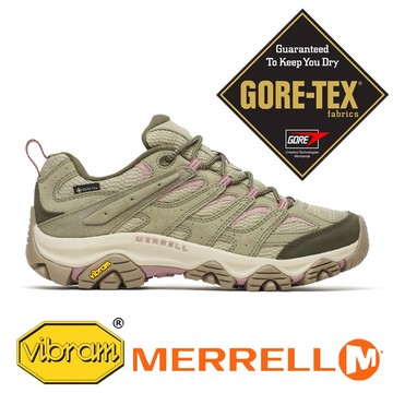 【MERRELL 美國】MOAB 3 GTX女多功能健行鞋『淡綠』M005400 戶外 露營 登山 健行 休閒 時尚 出國 旅遊 健行鞋