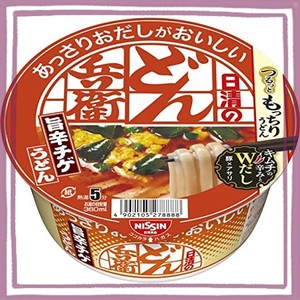 日清食品 日清のあっさりおだしがおいしいどん兵衛 旨辛チゲうどん 69G ×12個