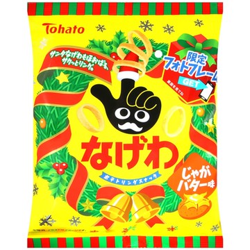 東鳩Tohato 手指圈圈餅-馬鈴薯奶油風味[聖誕節限定] 52g