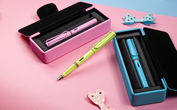 【雷雕免費刻字】LAMY 皮革筆盒 / SAFARI 系列 - 春日綠 (多選)