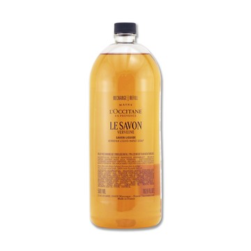《LOCCITANE 歐舒丹》乳油木馬鞭草潔手液式皂補充瓶 500ML