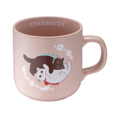星巴克貓咪擁抱馬克杯
