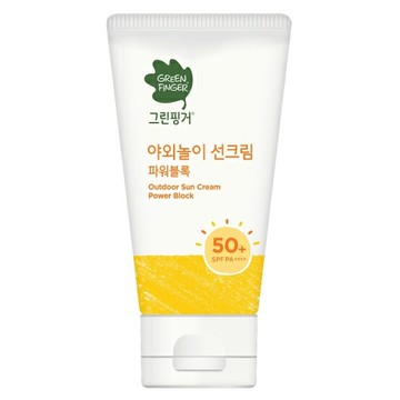 綠手指 green finger SPF50 幼兒戶外保濕滋潤防曬乳80ml/條 韓國進口 憨吉小舖