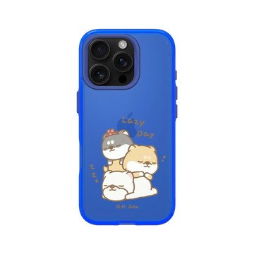 iPhone 16 Pro Clear 激光藍 - 嗨小強 Hi John - Lazy Day