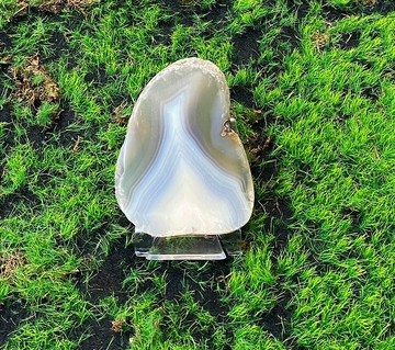 能量擺飾-天然瑪瑙山形片 招財轉運 療癒 開運 快速出貨