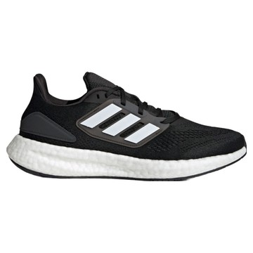 adidas 愛迪達 男女款 PUREBOOST 22 慢跑鞋 GZ5174  22.5cm  黑色 + 白色