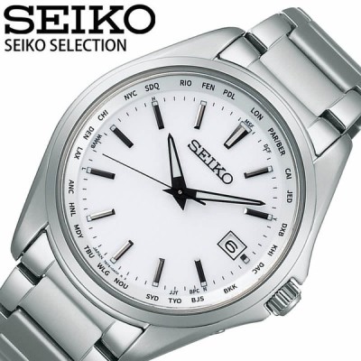 セイコー セレクション ソーラー 電波 電波ソーラー 時計 SEIKO