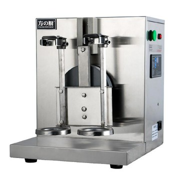 🔸臺灣熱銷🔸奶茶機 奶茶搖搖機 全自動加厚不鏽鋼雙頭搖搖機 珍珠奶茶店專用 防震靜音奶茶設備
