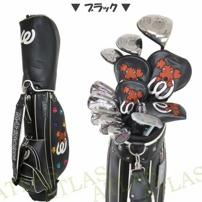 ゴルフ初心者セット MUスポーツキャディバック付き （ネット決済
