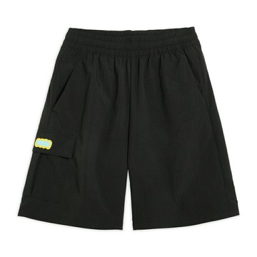 【全館滿額折】Puma 流行系列PT Logo 黑 風褲 寬鬆 短褲 男款 H9024【新竹皇家 68928201】