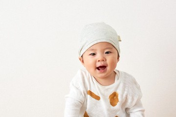 [日本製造] Baby Hat MIX Organic Cotton Watch Medical Made in Japan Knit Hat Care 有機棉