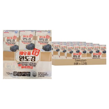 Saeupyo 有名莞島海苔 12包  60g  8袋