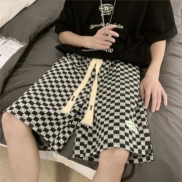 短褲男款夏季潮牌百搭美式高街嘻哈痞帥運動休閑寬松大碼5五分薄