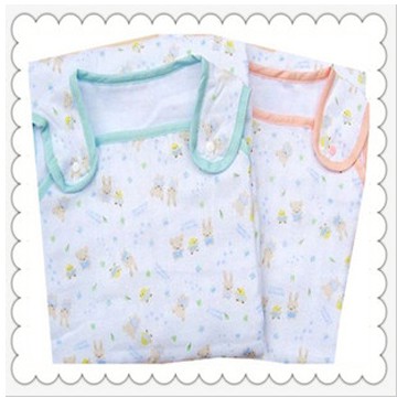 [日本西松屋]六層紗布/嬰兒防踢睡袋/全棉柔軟寶寶包巾/春夏涼被(長版46*93cm)/多色可選