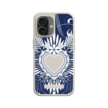iPhone 17 SolidX 貝殼灰 - Catalina Estrada - Blue Heart