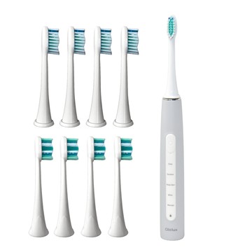 Glolux 智能超音波電動牙刷 附贈8入刷頭