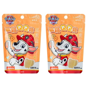 Lab52 齒妍堂 無糖QQ糖 汪汪隊聯名款  多多  30g  2包