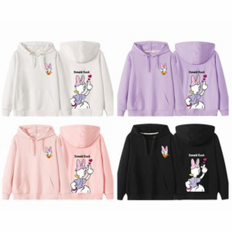 Disney パーカー ディズニー ペアルック 親子 パーカー トレーナー スウェット ドナルド パーカー 恋人 フード付き厚手 薄手 お揃い トッ 通販 Lineポイント最大1 0 Get Lineショッピング