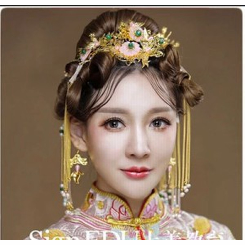 2点送料無料髪飾り物6点セット唐装漢服中国風ウェディング チャイナ古代宮廷コスプレ撮影結婚式グッズ ヘアアクセサリーかんざし花嫁 通販 Lineポイント最大1 0 Get Lineショッピング