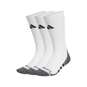 adidas 休閒襪 Climacool Cushioned 白 運動 長襪 中筒 襪子 透氣 愛迪達 3雙入 JD9572