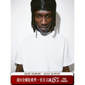 WHOOSIS（不知其名）刺繡打底衫短袖t恤cleanfit秋冬打底新品男女