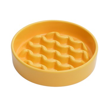 PEHOM 慢食陶瓷扭扭碗(S) - 黃 | 冰藍 | 紫