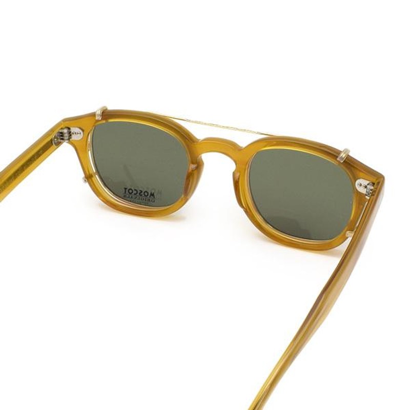 MOSCOT モスコット CLIPTOSH LEM-C49000700-02 サイズ49 ゴールド LEMTOSH用 クリップオンサングラス 単体  メンズ レディース | LINEショッピング