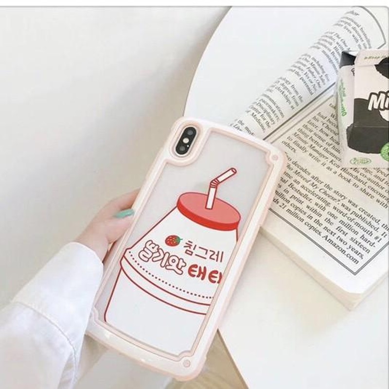 可愛いスマホケース 韓国 IPHONEケース XS IPHONE かわいい イチゴ 苺 ピンク 赤 レッド アイフォンケース アイホン カバー  在庫限り・再入荷なし | LINEブランドカタログ