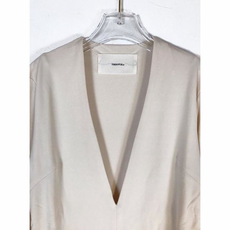 Vneck Slit Bodysuit トゥデイフル TODAYFUL (トゥデイフル） Vneck Slit Bodysuit