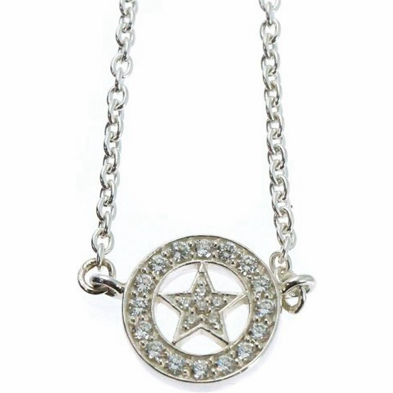 ネックレス メンズ レディース ブランド シルバー 925 おしゃれ 銀 星 Blackdia Cz スター サークル チェーン ネックレス 通販 Lineポイント最大get Lineショッピング