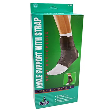 OppO 歐柏 4106 綁帶型彈簧條固定護踝  XL  1個