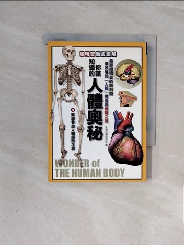 【書寶二手書T7／少年童書_WBX】你該知道的人體奧秘_矢澤科學研究室,  高智賢