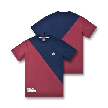 KINGO男款｜剪接配色T恤 411102