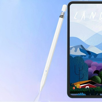 快捷鍵電容筆適用apple pencil觸控筆直插ipad手寫筆鑫弘-數碼配件