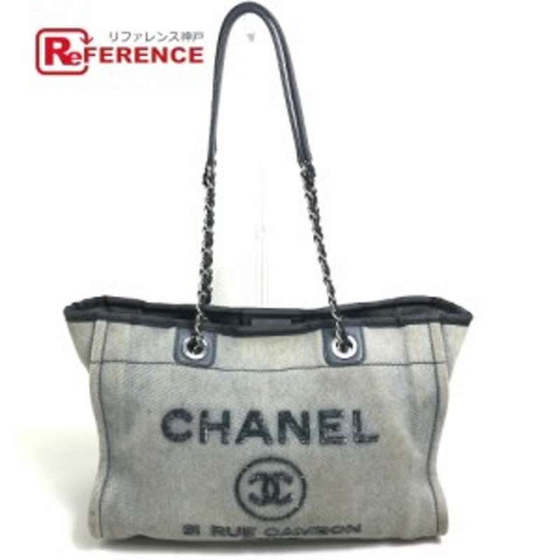 CHANEL シャネル【極美品】 ドーヴィル  ハンドル トートバッグ