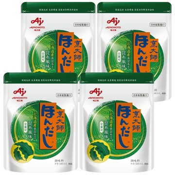 HONDASHI 烹大師 味之素 昆布風味調味料  500g  4包
