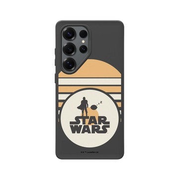 Galaxy S25 Ultra SolidSuit 黑 - Star Wars - The Mandalorian - 復古印刷