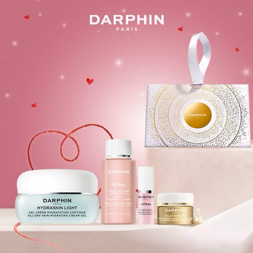 爆水推薦💎送禮首選🎁【DARPHIN朵法】保濕Q彈水嫩入門組｜活水保濕凝膠30ml+全效舒緩保濕平衡露25ml+全效舒緩精華5ml+金緻再生A醇精露膠囊7顆+提袋禮盒
