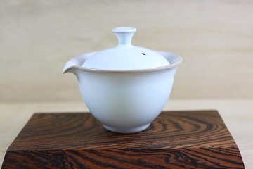 【送禮好物】粉青 無光釉 蓋碗 蓋杯 鶯歌名家葉敏祥作品