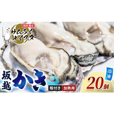 ふるさと納税 牡蠣 坂越かき  殻付き 20個(加熱用)サムライオイスター 冬牡蠣 兵庫県赤穂市