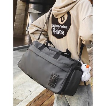 運動防水瑜伽健身包游泳背包大容量手提袋輕便行李包短途旅行包女