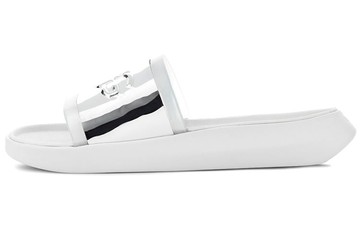 WMNS UGG HILAMA SLIDE SHOE WHITE SILVER