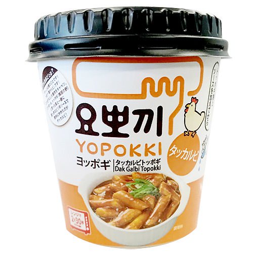 モチモチ 即席 ヨッポギ タッカルビ 12個 カップ トッポキ 韓国 食品 おやつ お菓子 おつまみ